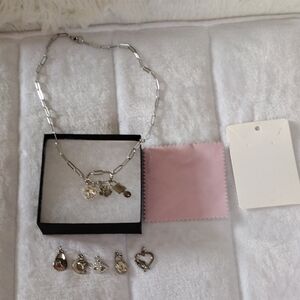 Silver Charm Necklace